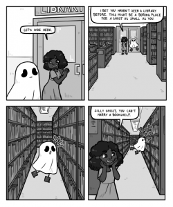 Silly ghost on sarjakuva, jonka olen piirtänyt ja HP Lehkonen käsikirjoittanut. Arvi Tammi arvi.tammi@gmail.com Twitter & Instagram @ArviTammi Silly Ghost Twitter, Instagram & Tumblr @SillyGhostComic Webtoon & Tapas Silly Ghost Queerwebcomic.com Twitter & Instagram @queerwebcomic